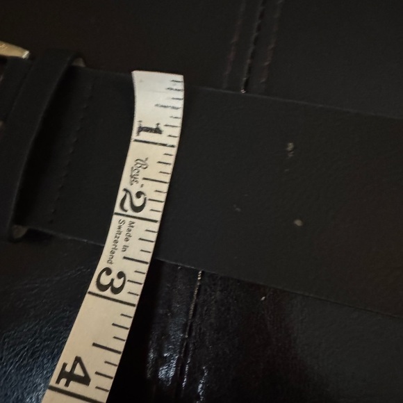 Banana Republic Wide Black Belt Women’s Sz M - Picture 7 of 8